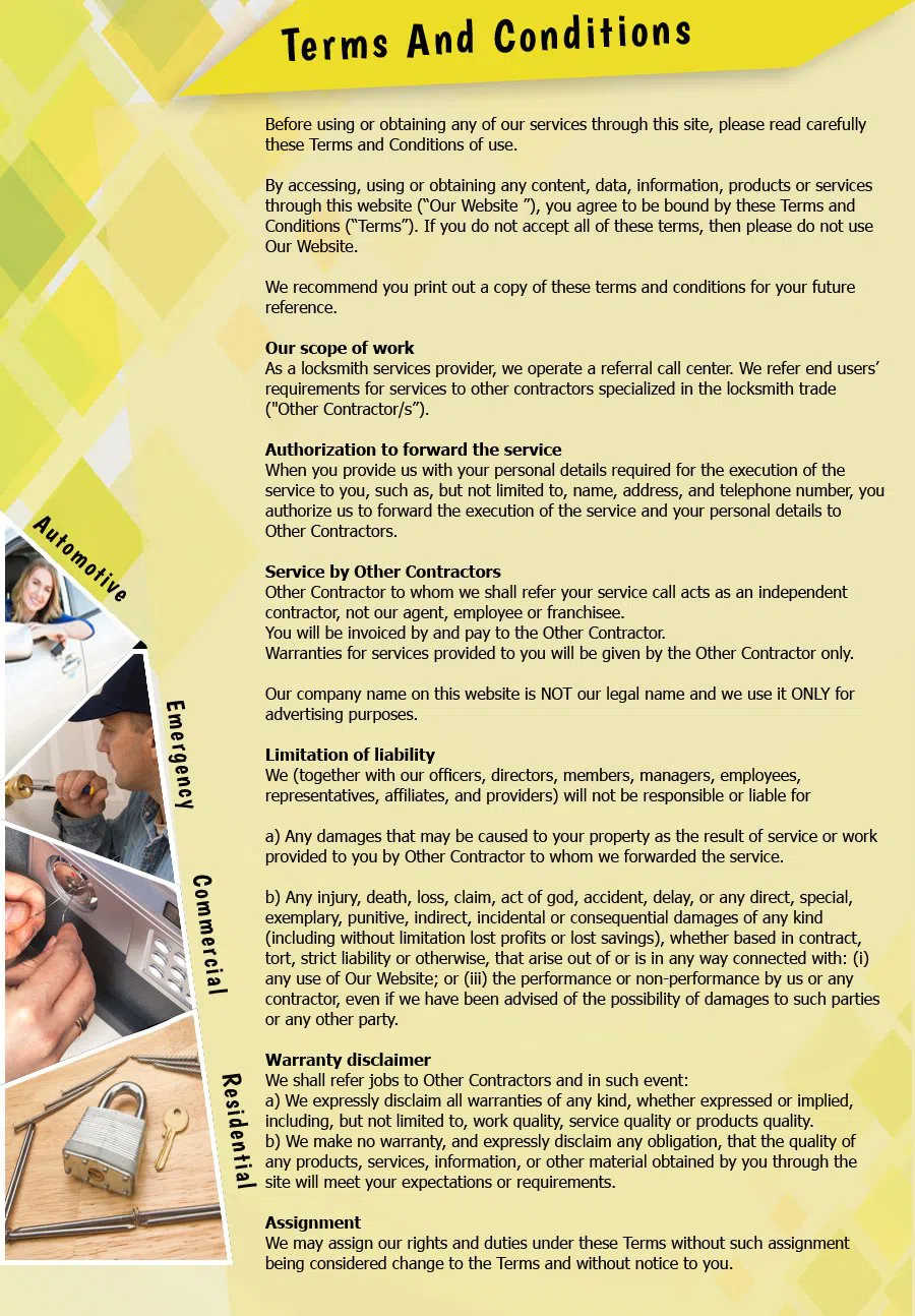 Metro Locksmith Services Libertyville, IL 847-461-3867